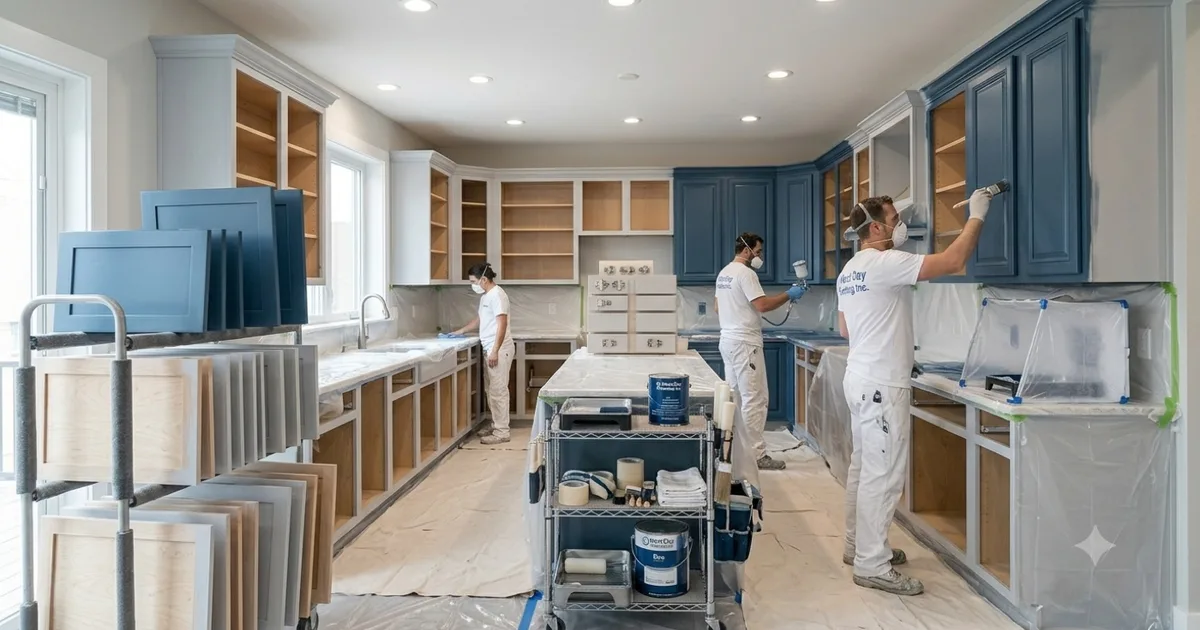 Cabinet painting vs refinishing vs replacement Murfreesboro TN