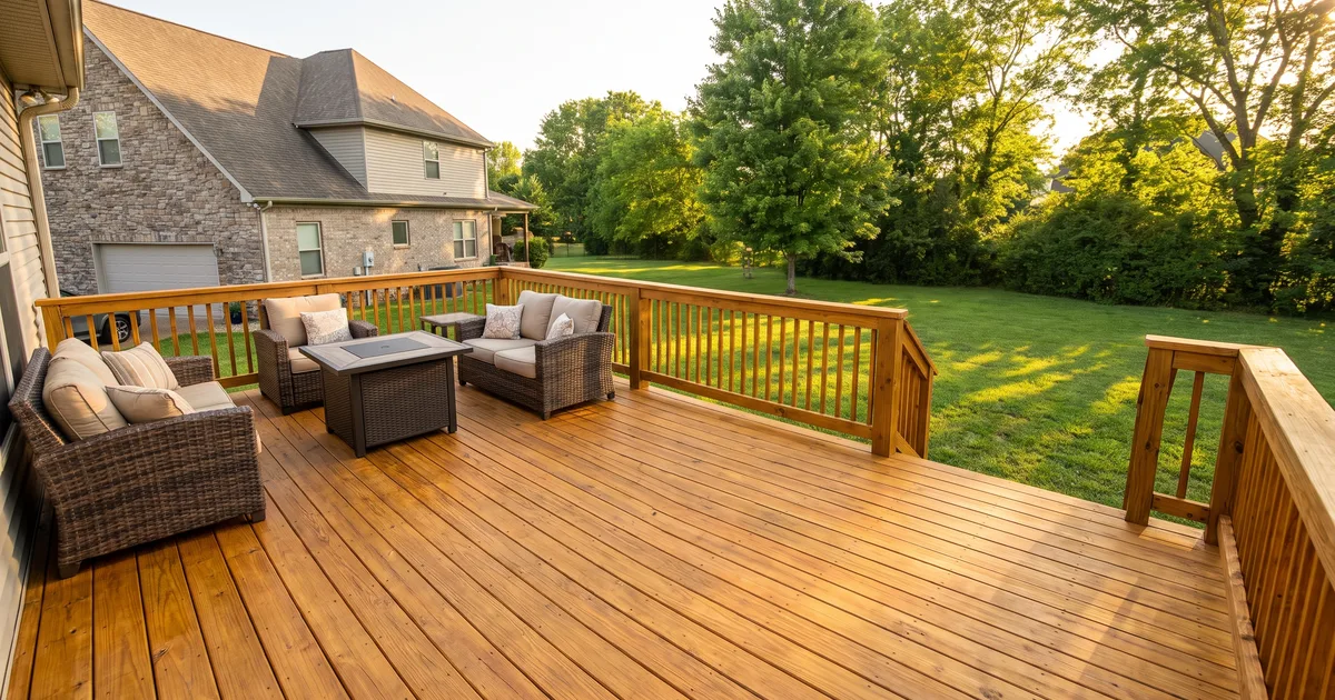 Deck staining cost in Murfreesboro TN 2026