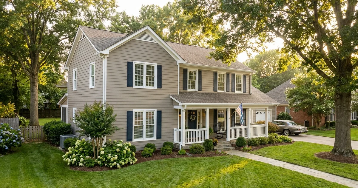 Top exterior paint colors Murfreesboro TN homes 2026