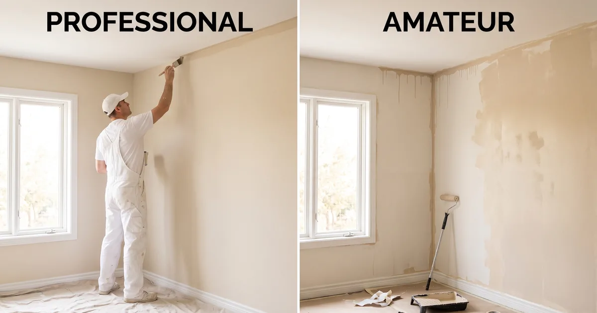 What professional painters in Murfreesboro do that DIY cannot